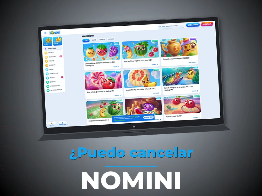 Nomini - ¿Puedo cancelar